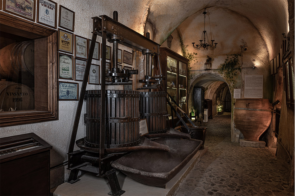 Santorini wine museum